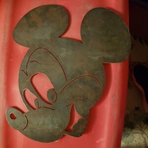 Mickey Mouse Metal Wall Decor